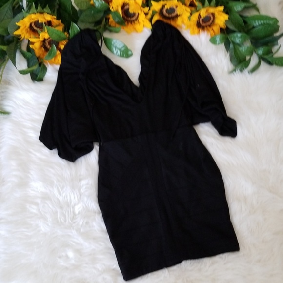 Sky Nona Cowl Neck Bandage Dress - Picture 4 of 4